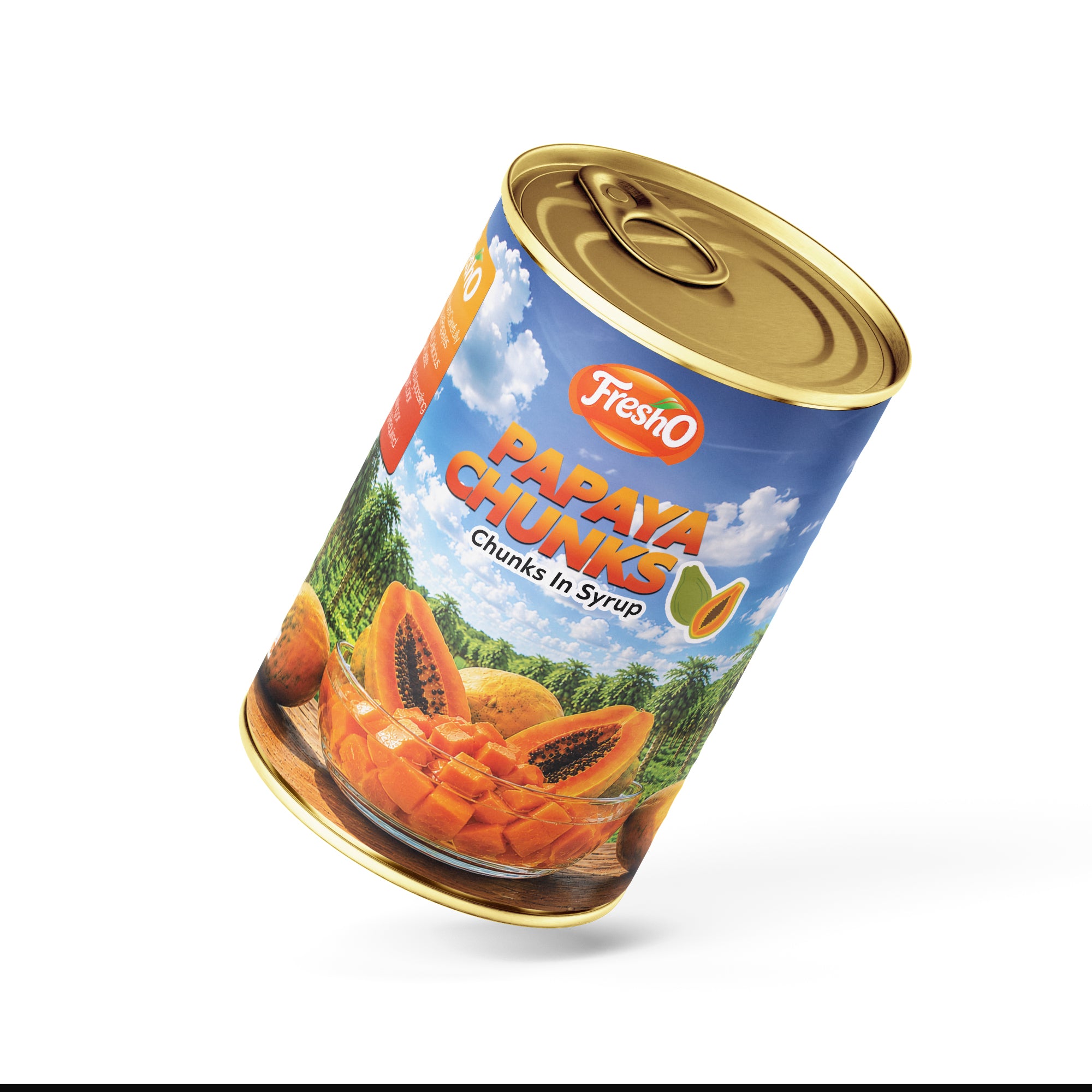 Fresho Papaya Chunks in Light Syrup