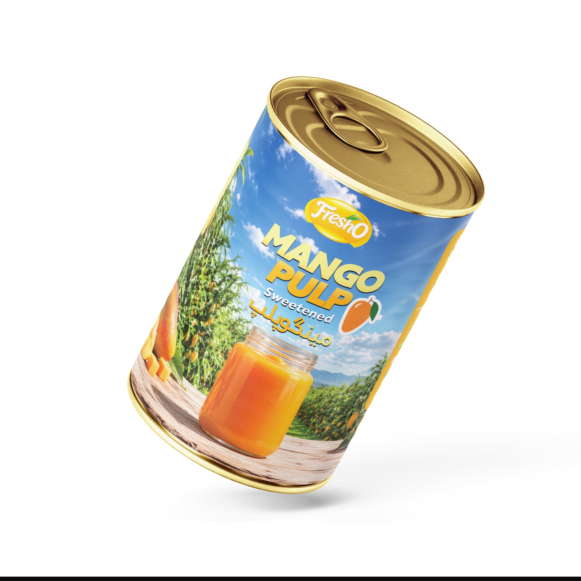 Fresho Pure Natural Mango Puree Pack