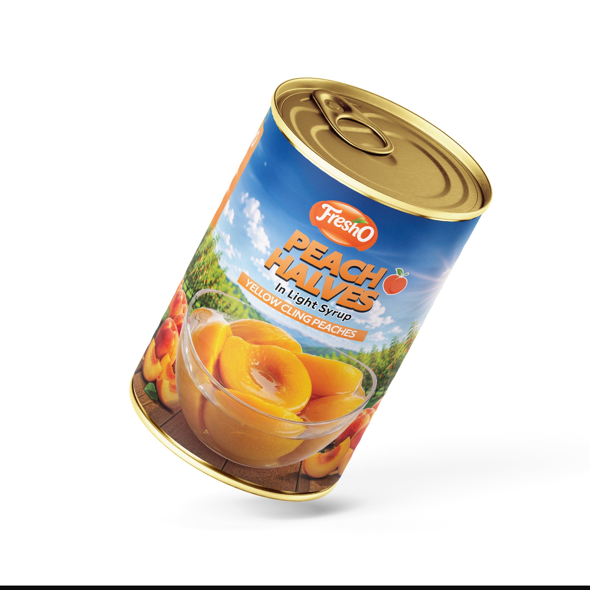 Fresho Peach Halves in Light Syrup