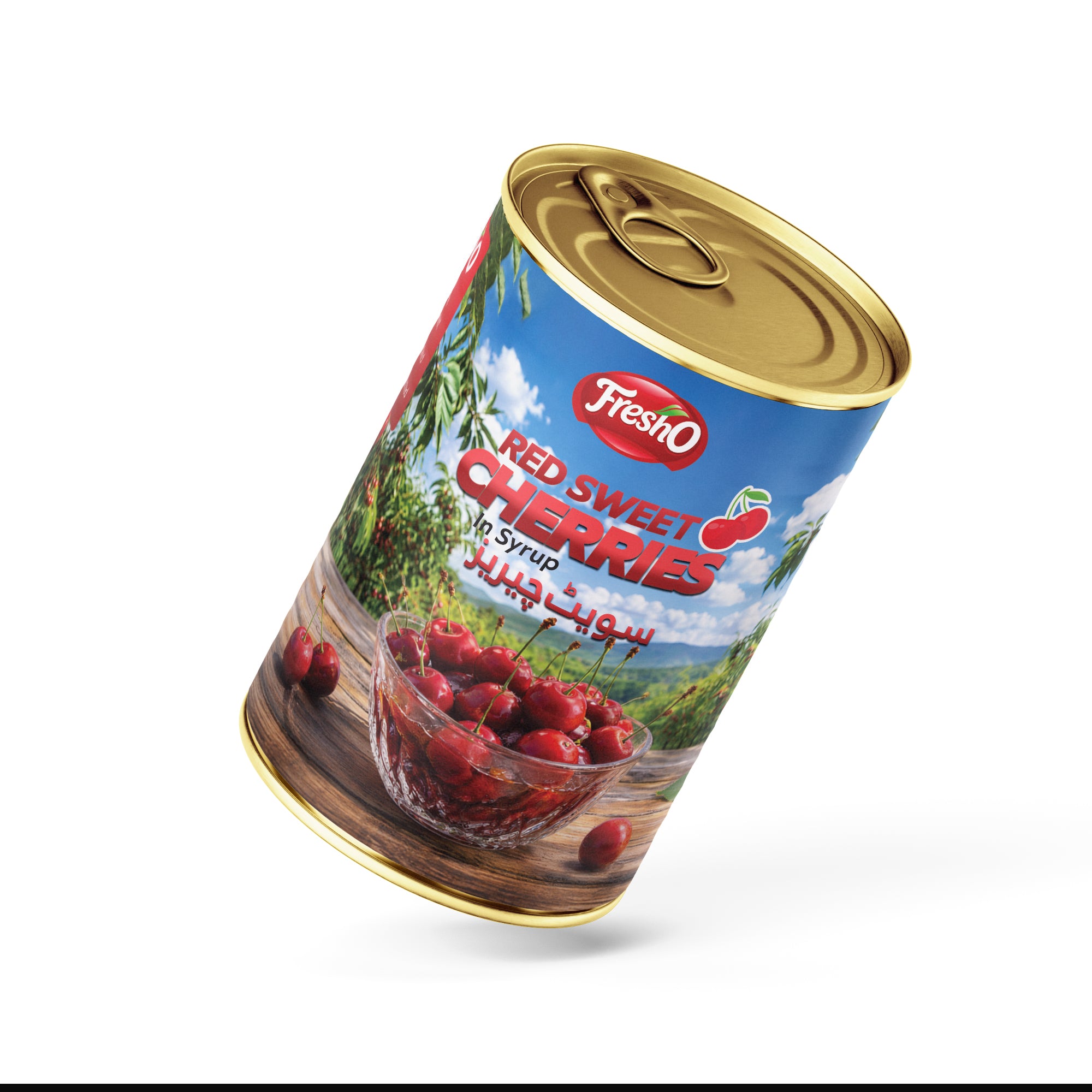 Fresho Red Cherries in Light Syrup