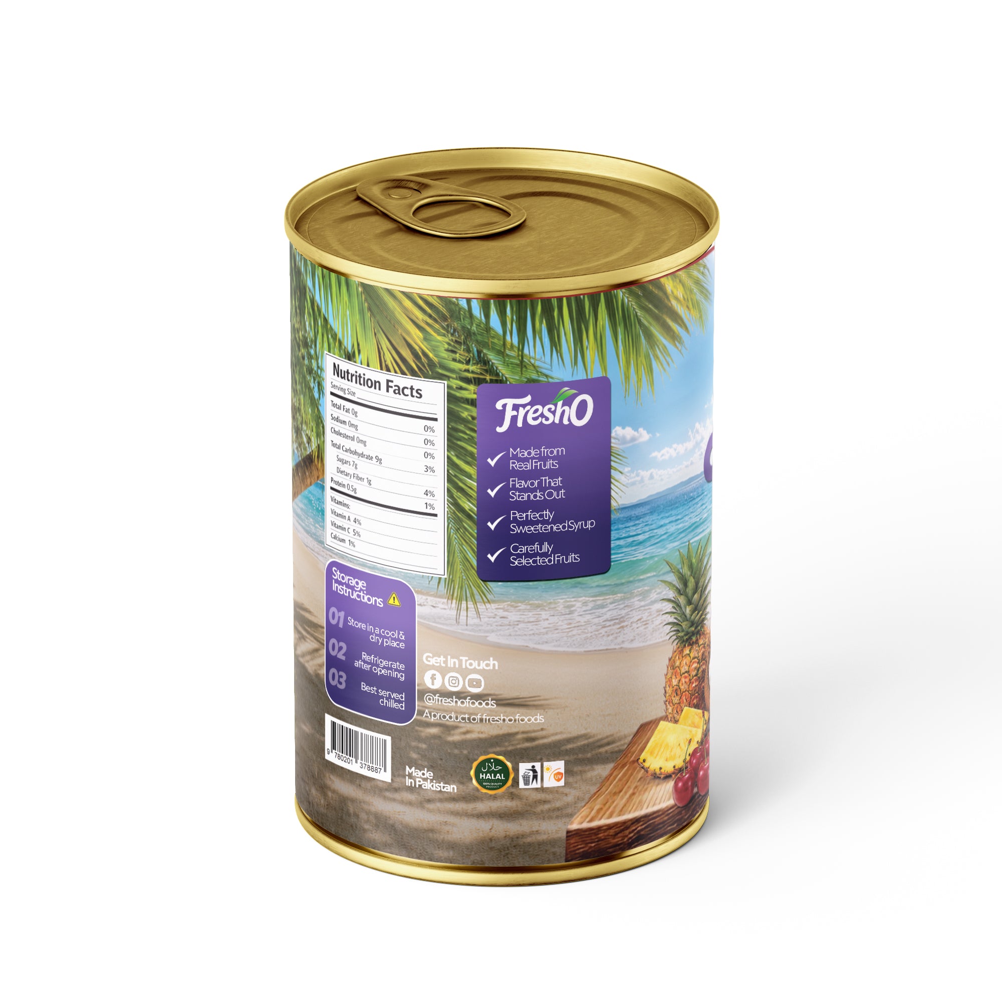 Fresho Classic Fruit Cocktail Syrup