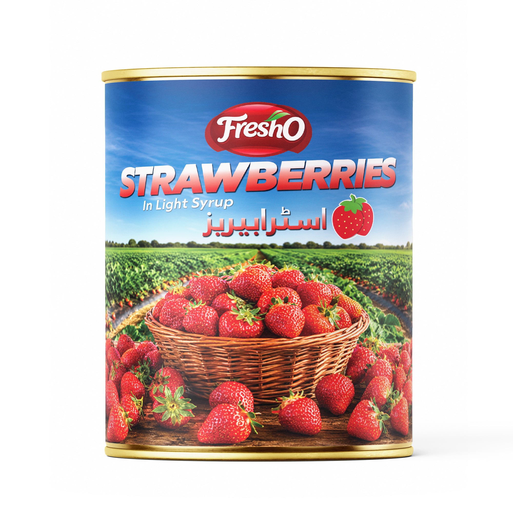 Fresho Strawberries in Light Syrup