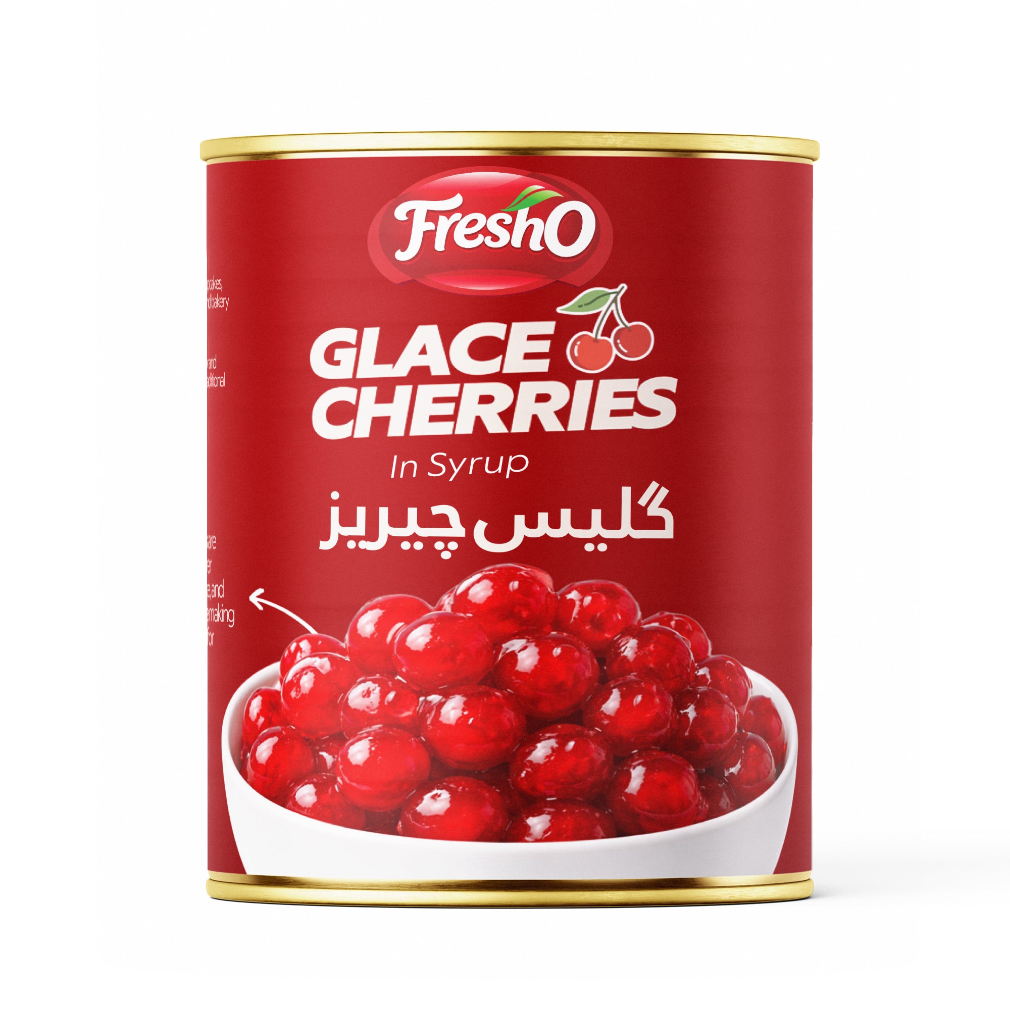 Fresho Glace Cherries in Heavy Syrup