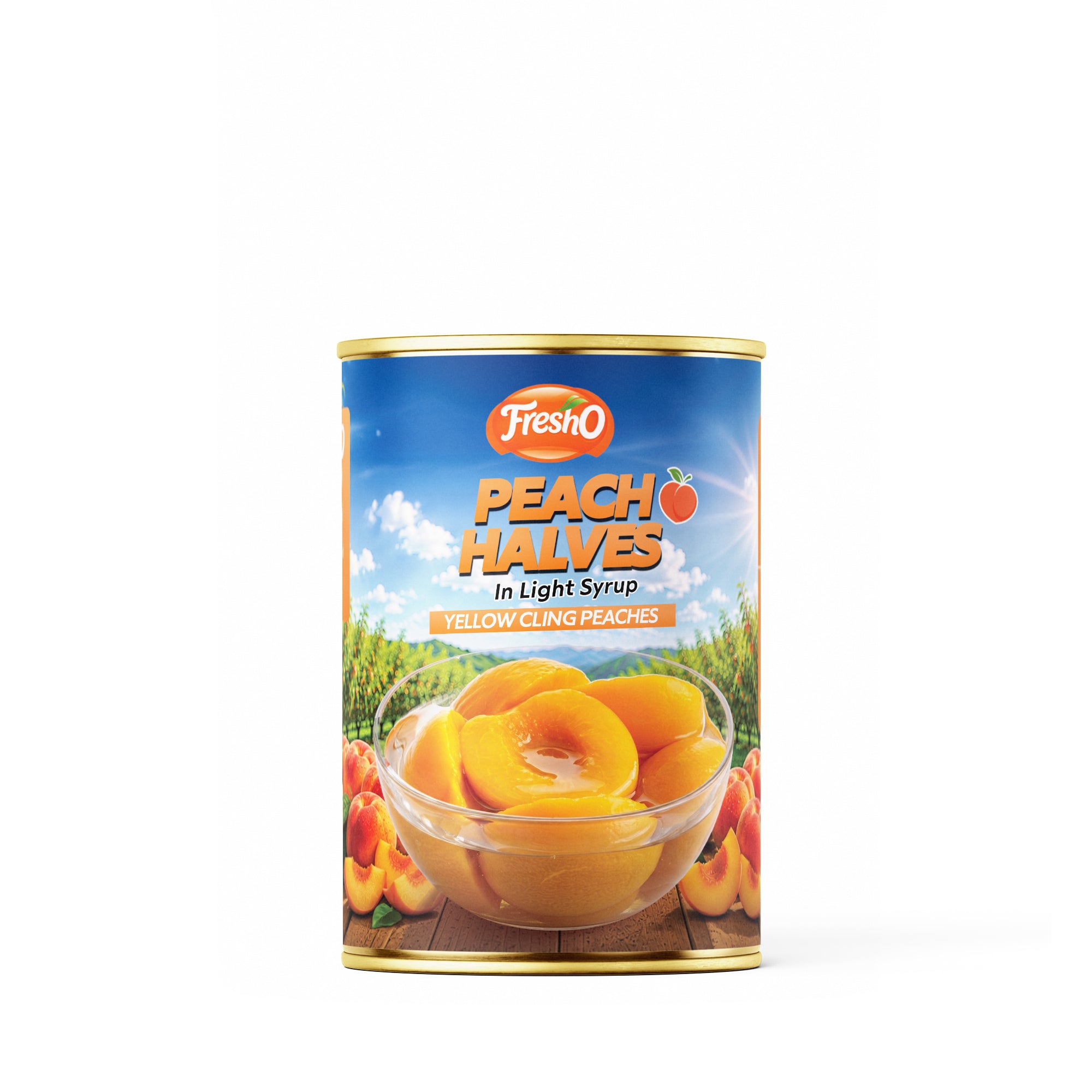 Fresho Peach Halves in Light Syrup