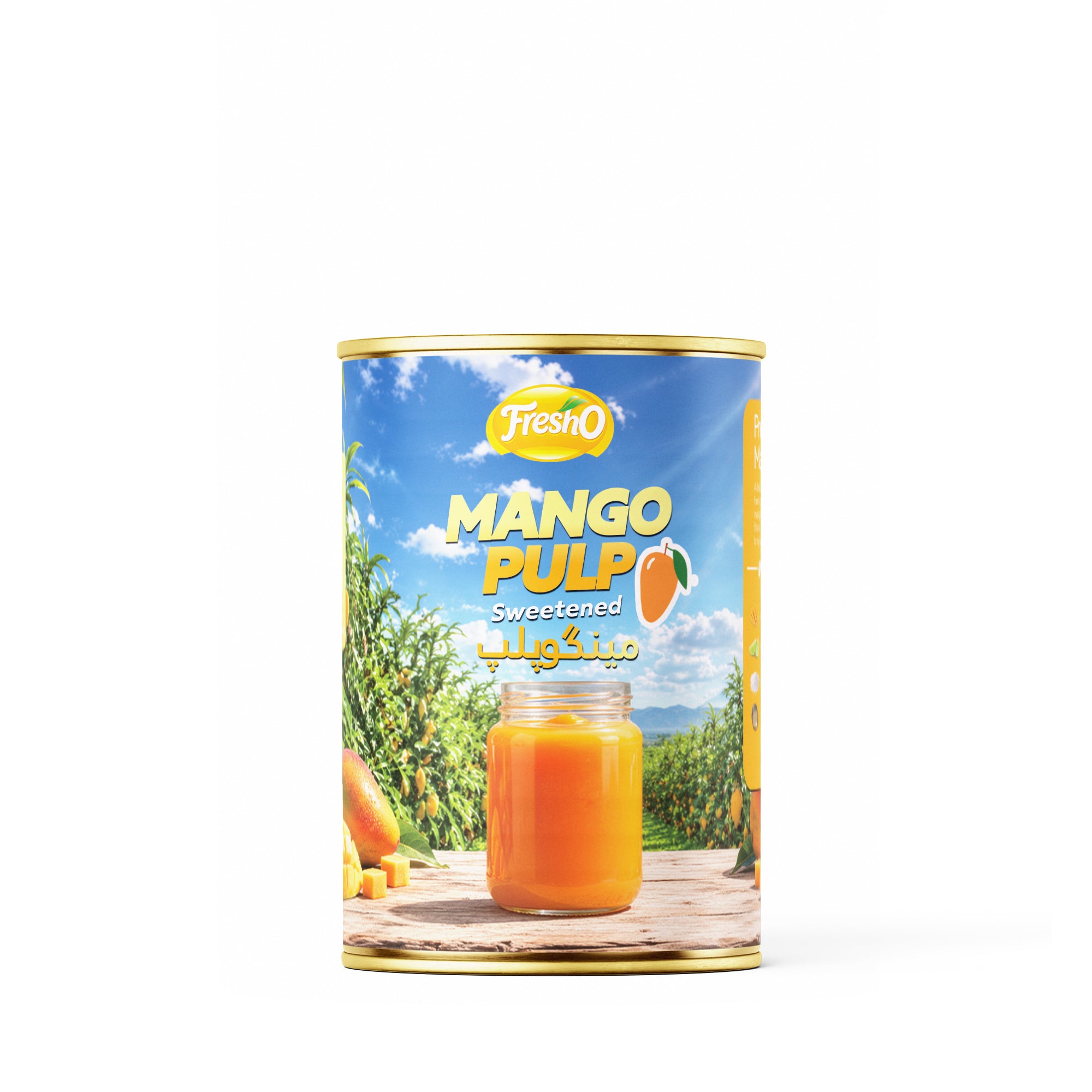 Fresho Pure Natural Mango Puree Pack