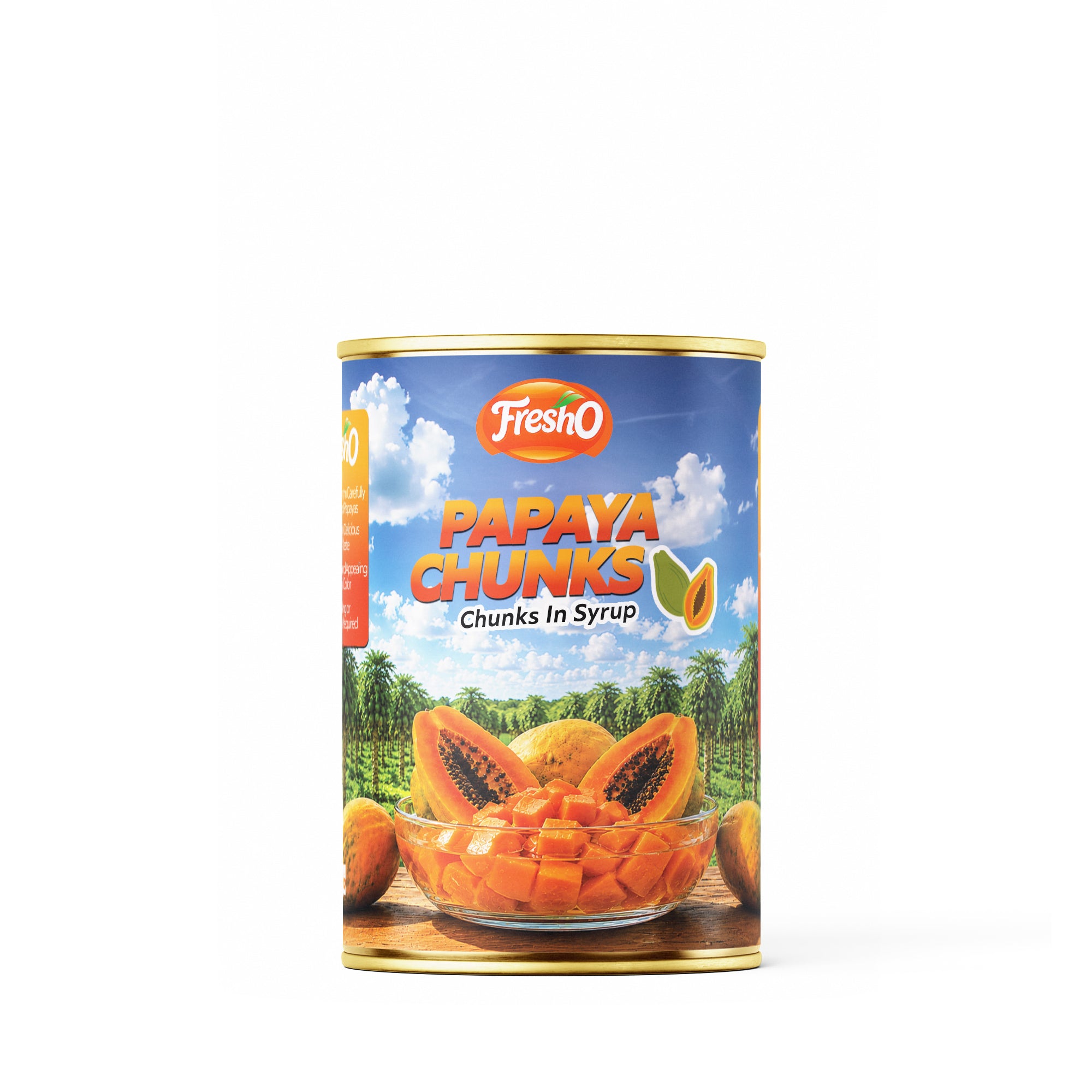 Fresho Papaya Chunks in Light Syrup