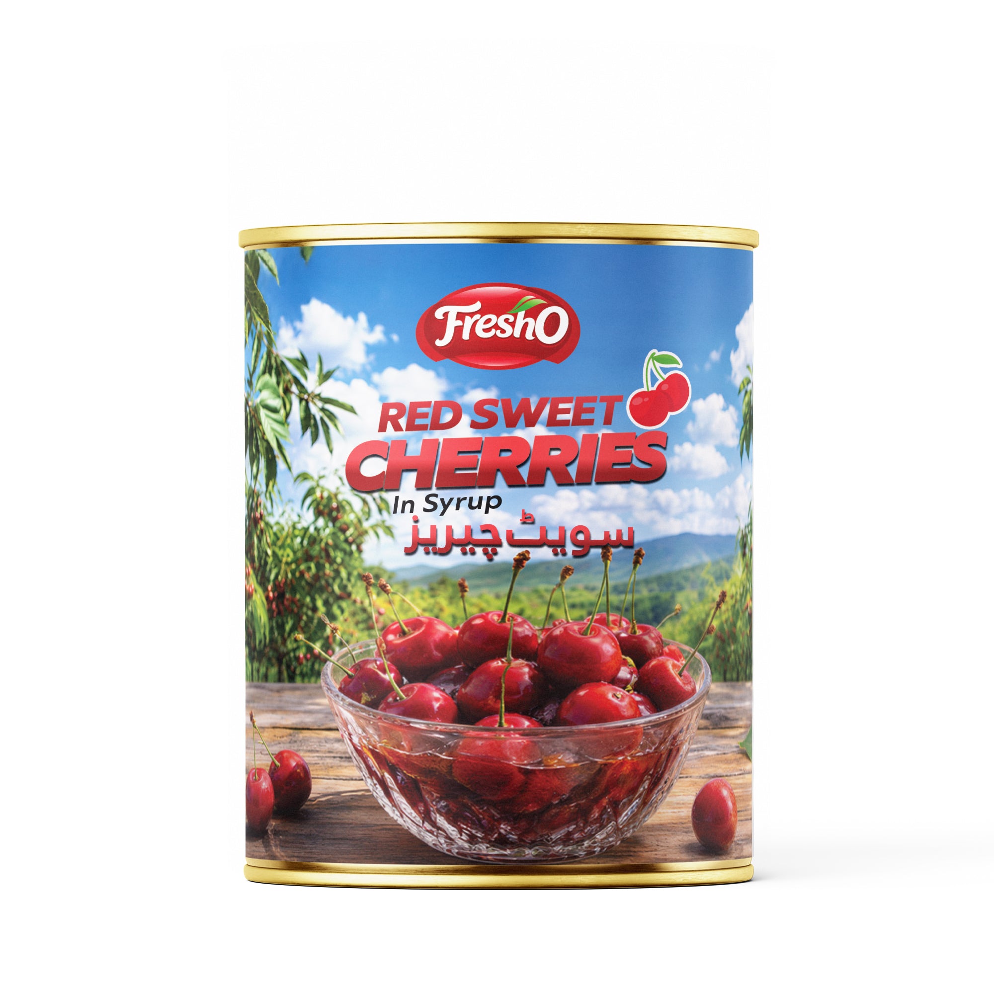 Fresho Red Cherries in Light Syrup