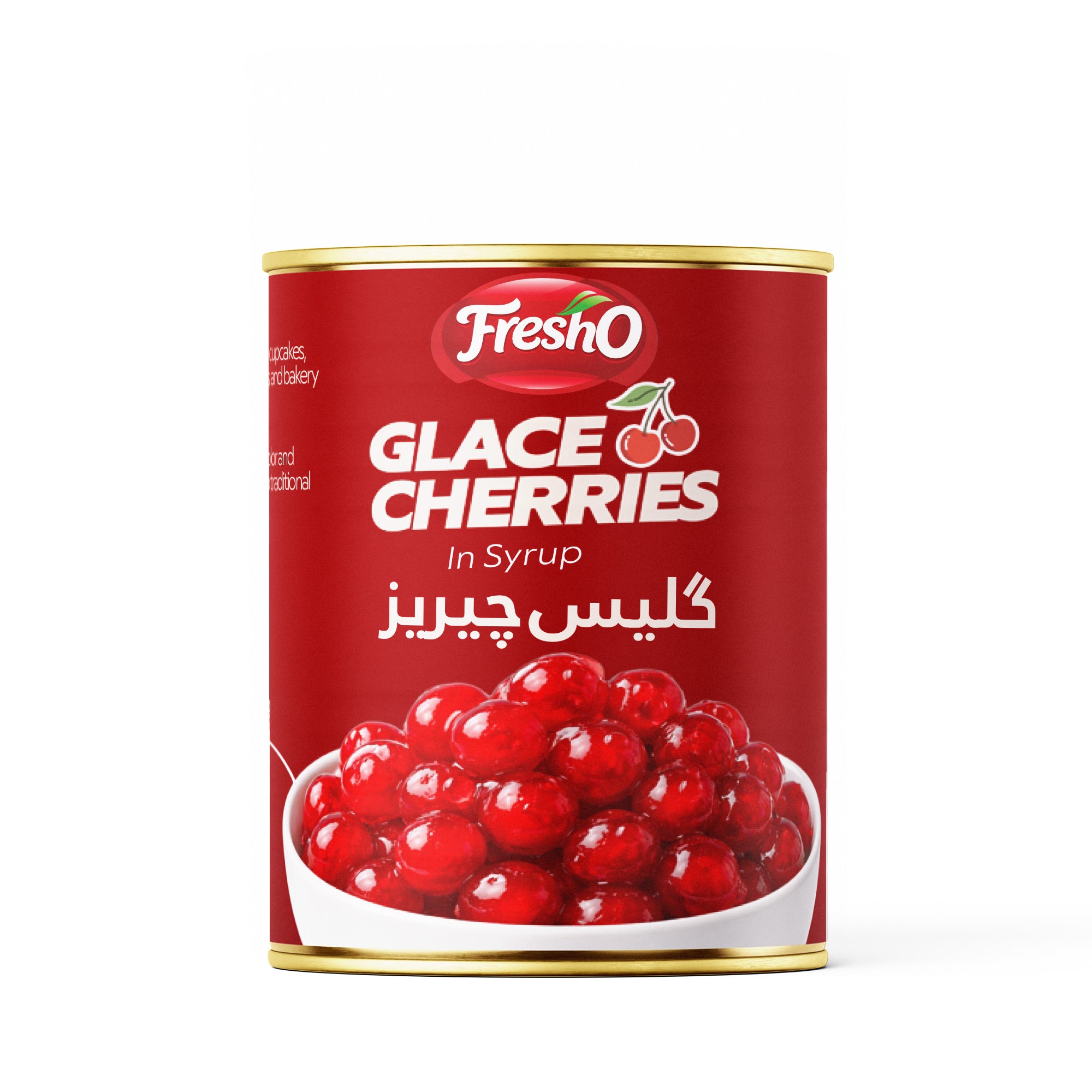 Fresho Glace Cherries in Heavy Syrup